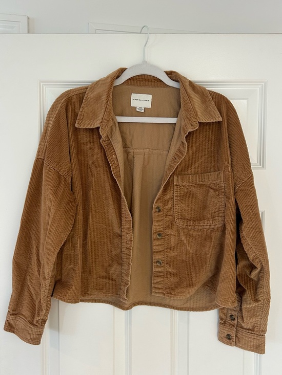 American Eagle Outfitters Jackets & Blazers - American Eagle Outfitters Corduroy Button-Front Jacket